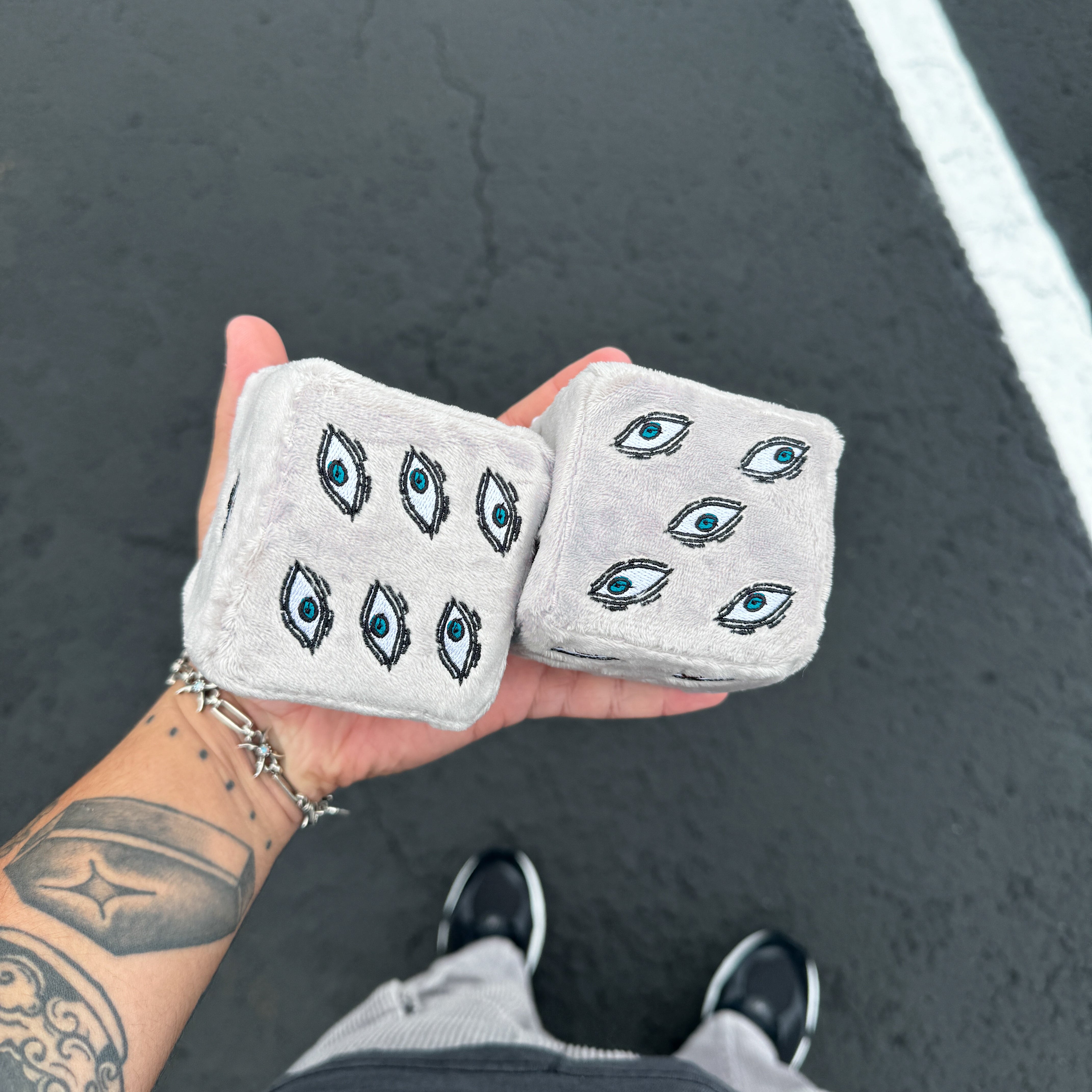 Prison Realm Fuzzy Dice – byJasvn