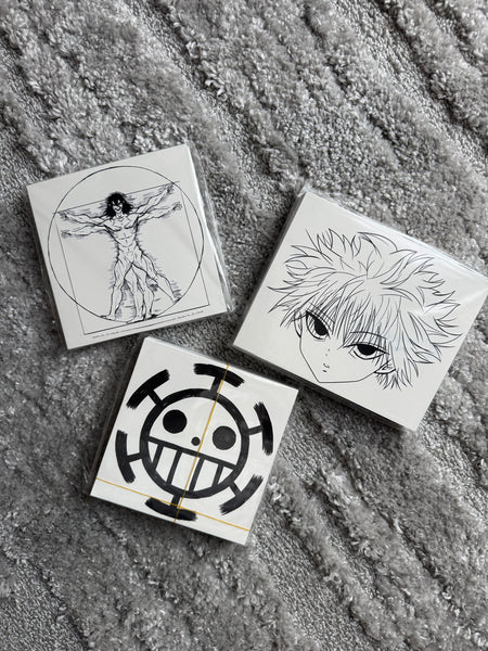 Temporary Tattoo Pack (6 Pack)