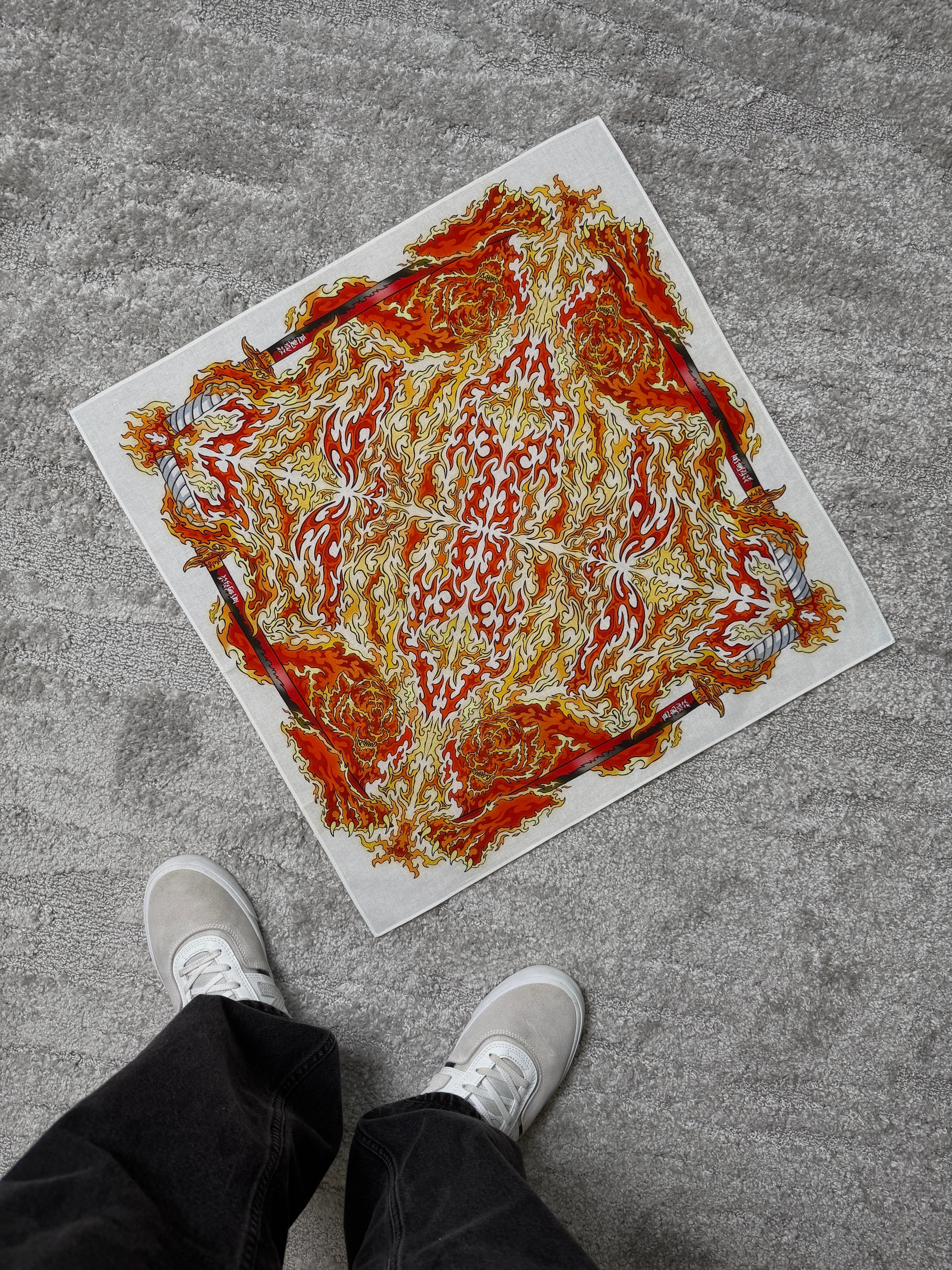 Flame Breathing Bandana