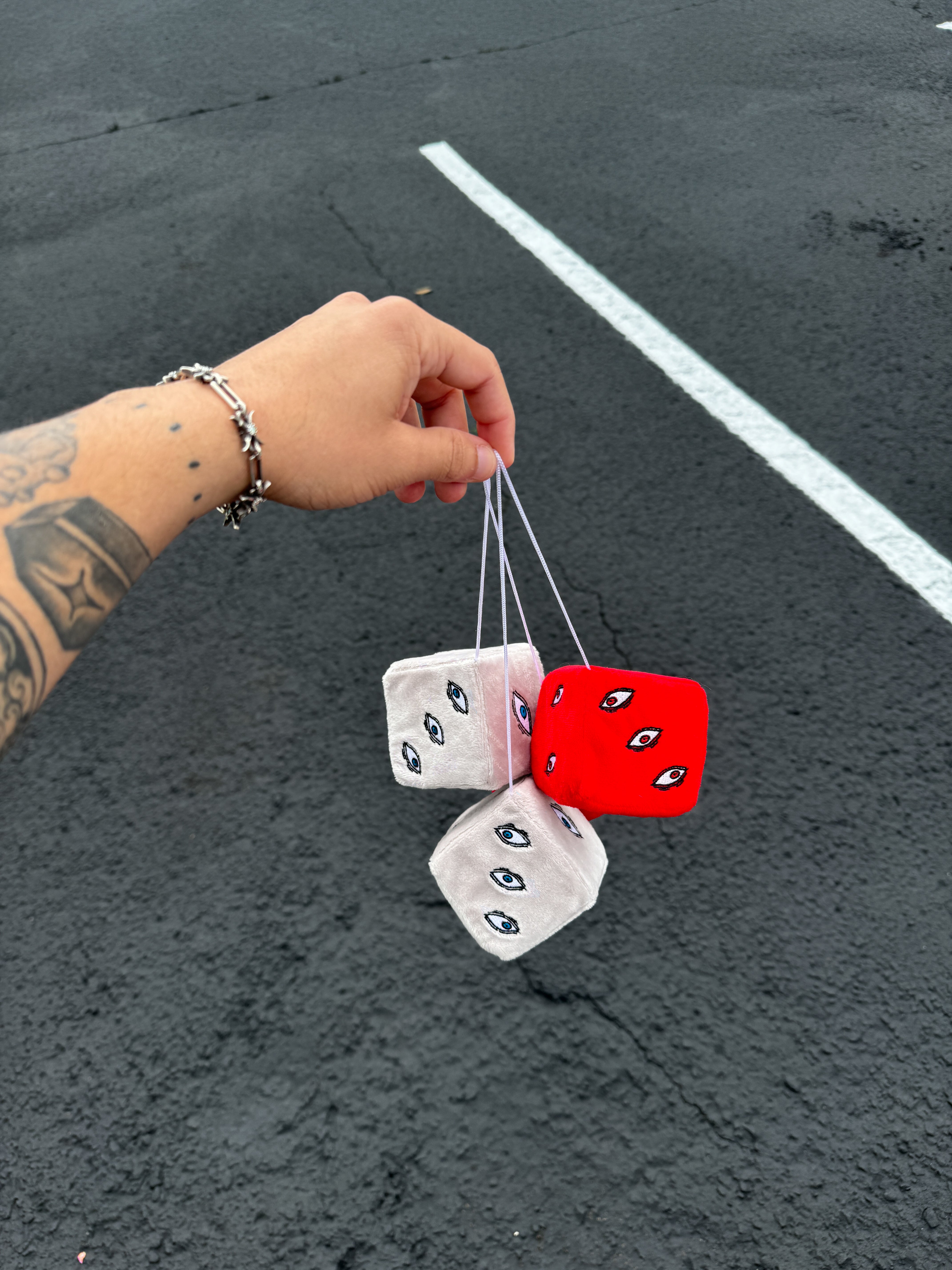 Prison Realm Fuzzy Dice – byJasvn