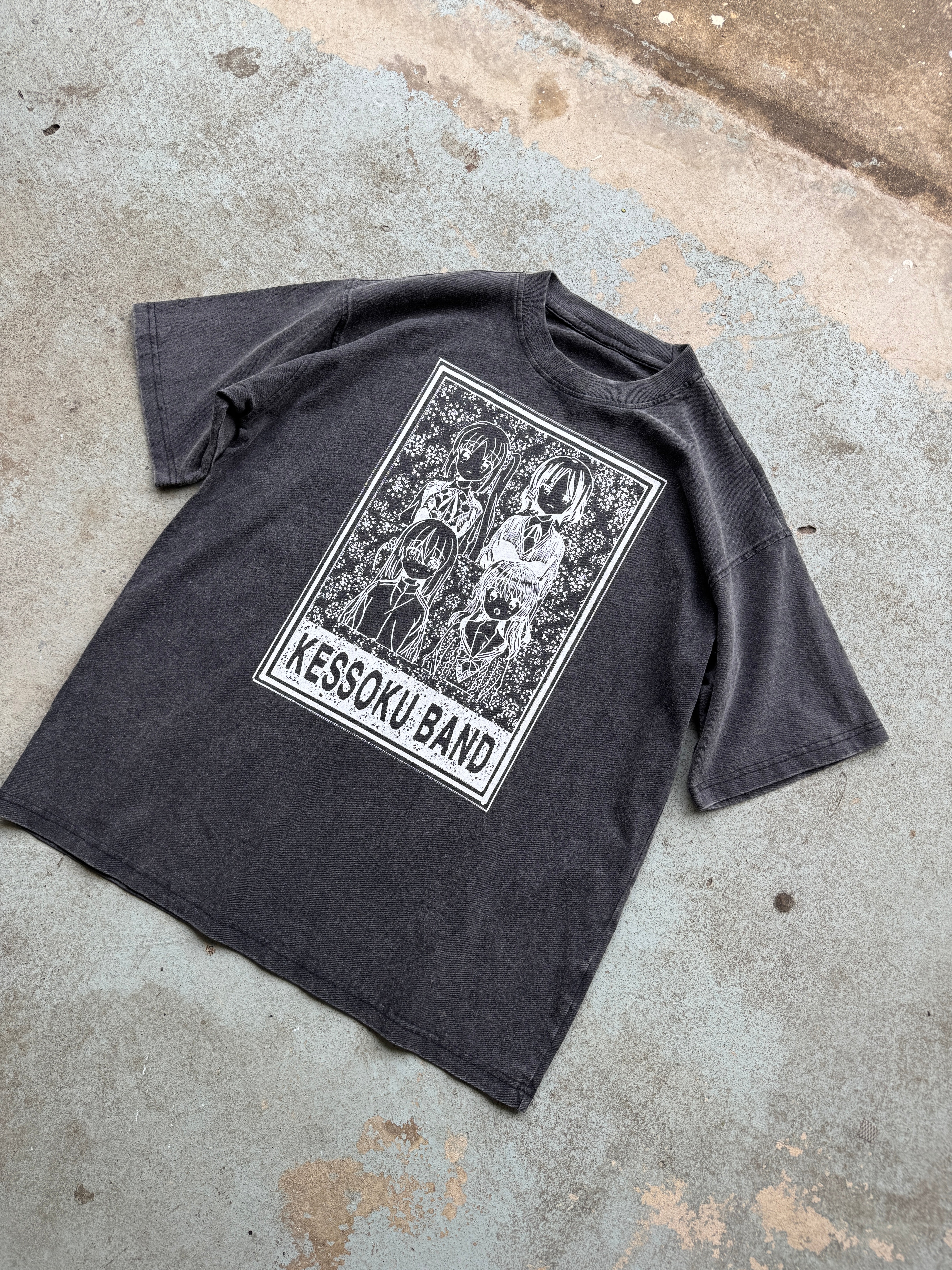 Kessoku Band Poster Tee (Retro Black)