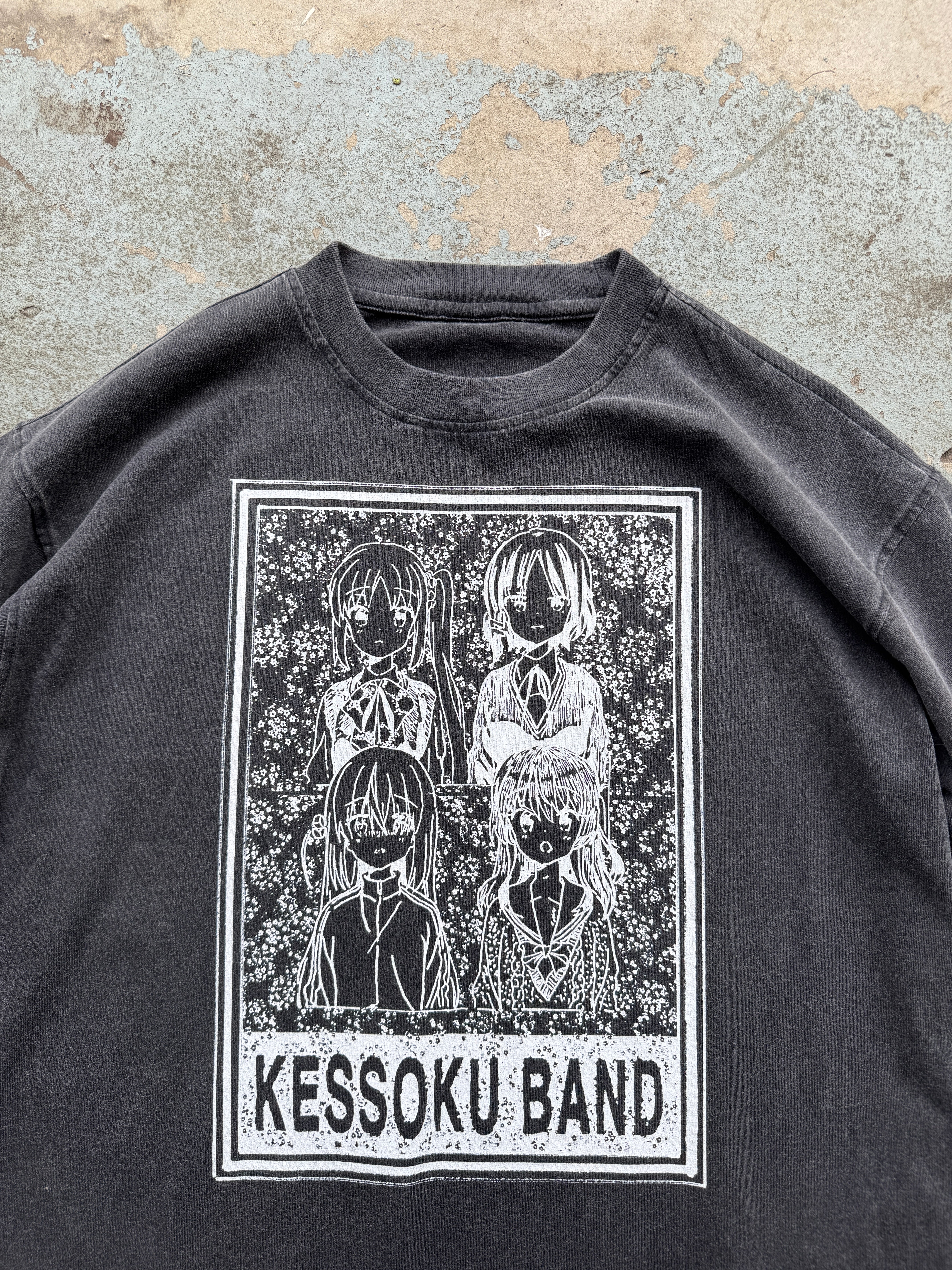 Kessoku Band Poster Tee (Retro Black)