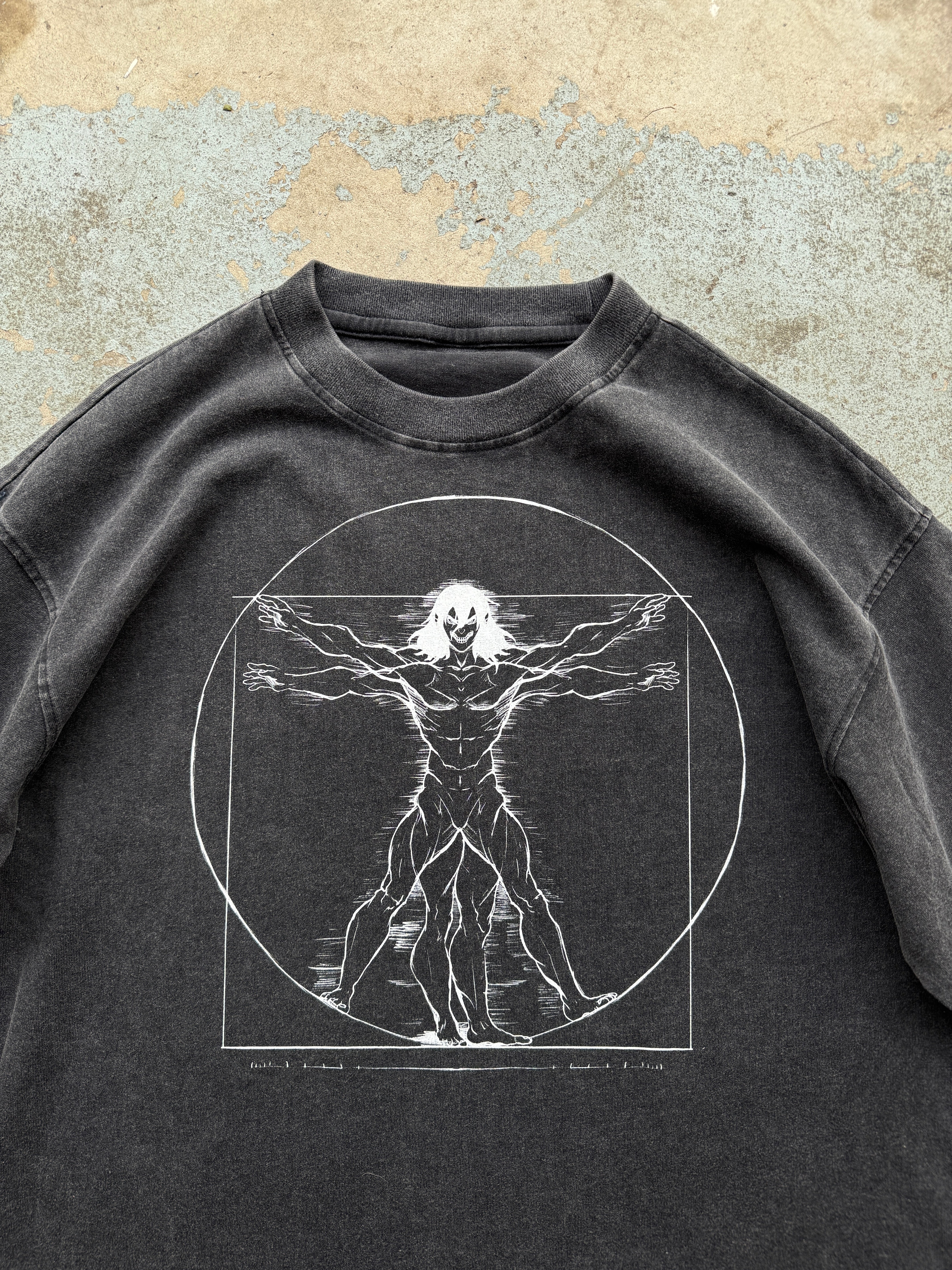 Vitruvian Eren Tee (Retro Black)